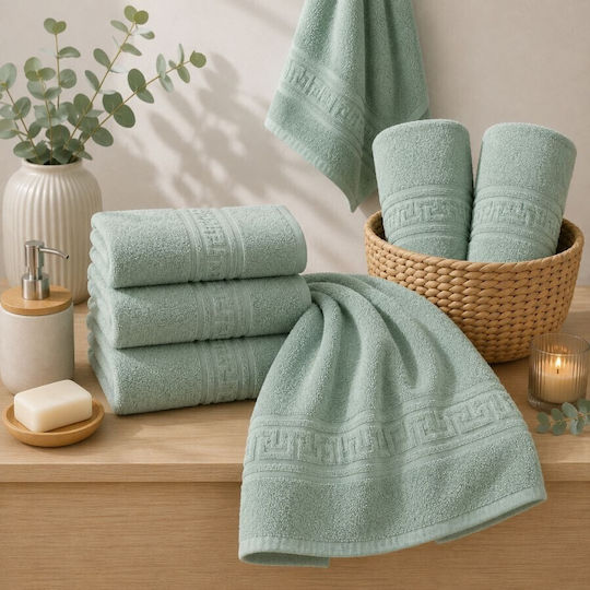 Pucioasa Σώματος 70x140εκ. Light Green Βάρους 500gr/m²