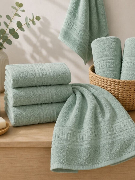 Pucioasa Pânză De Față 50x90cm Verde Deschis Greutate 500gr/m²