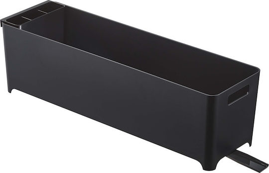 Yamazaki Tower Sink Strainer Plastic Black 55.5x16.5x16cm Yamazaki Tower Sink Strainer Plastic Black 55.5x16.5x16cm