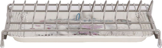 Tekno-Tel Cabinet Dish Rack Plastic in Gray Color 23x33x6cm