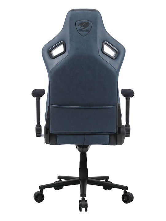 Cougar Defensor S Scaun Gaming Textil cu Brațe Ajustabile Albastru Navy F