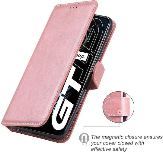 Book Tempered Glass Rose Gold Realme GT 5G