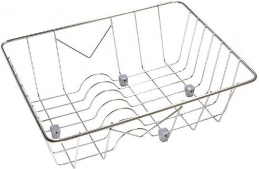 Sanitec Νο11 Στραγγιστήρι Γούρνας Inox Ασημί 36.5x29cm