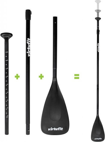 Virtufit Ocean 275 Φουσκωτή Σανίδα SUP με Μήκος 2.75m Μαύρη