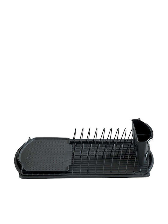 Wenko Sink Strainer Inox Black 47x26x11cm