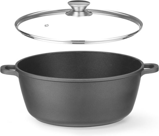 Hendi Ρηχή Κατσαρόλα από Χυτό Αλουμίνιο 7.5lt / 31cm