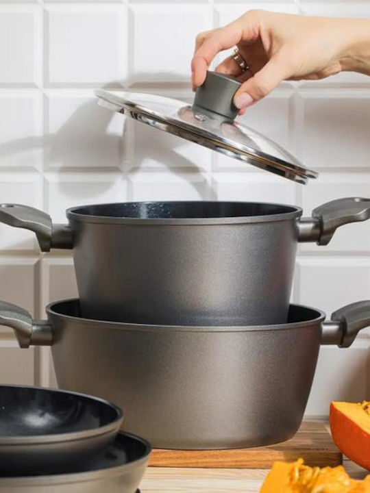 Ambition Deep Aluminum Pot 4.1lt 24cm