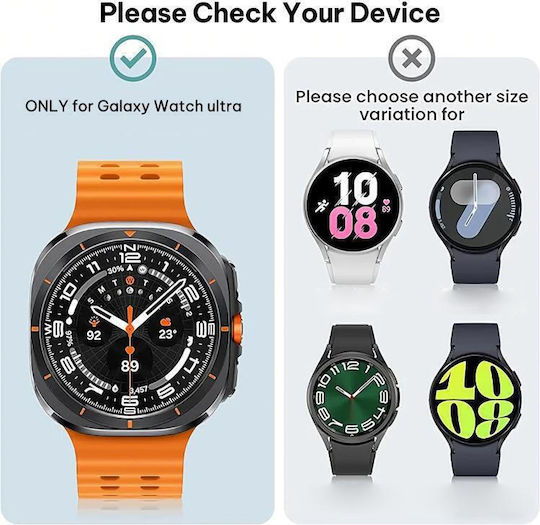 Watch Cover Screen Protector pentru Galaxy Watch Ultra 1 buc EDA008852201D