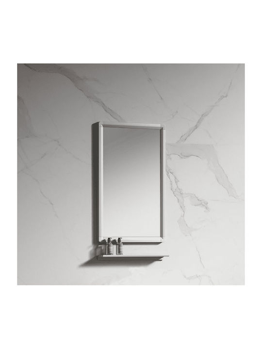 Martin Thaleia Bathroom Mirror 40x65cm Silver
