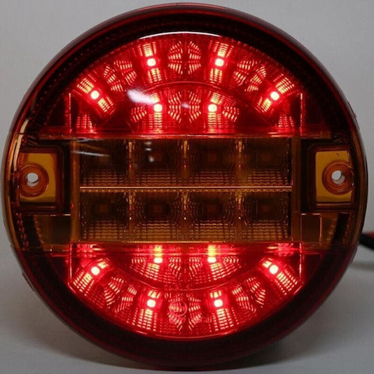 Trailer Light LED Waterproof Rear Lamp with Screws 24V 1 Piece