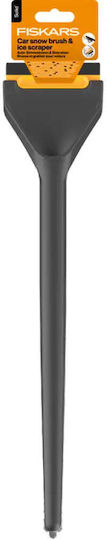 Fiskars Car Ice Scraper With Brush in Black Color