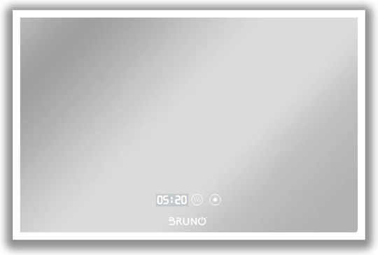 Bruno BRN-0203 Καθρέπτης Led Touch 60x80cm