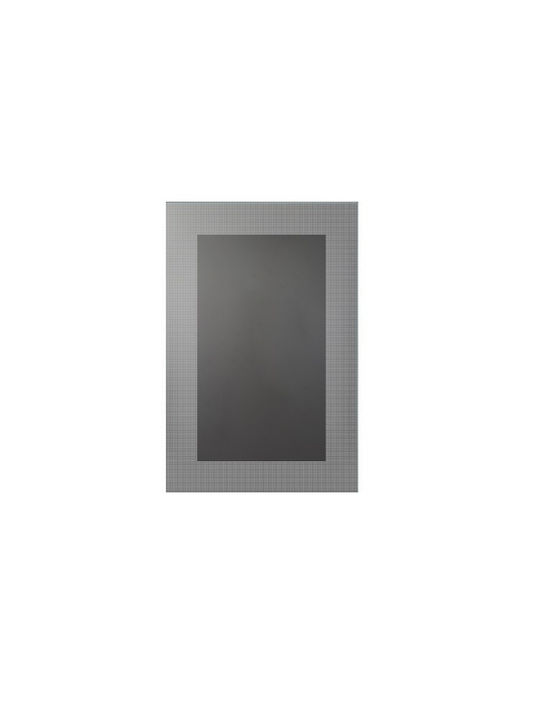 Inter Ceramic Icl 1793 Mirror Bathroom Led Lighting Touch Screen Clock Temperature Indicator Anti-fog System