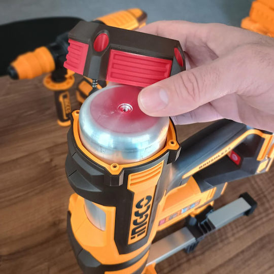 Ingco Battery Staple Gun 20V 2x4Ah for Nails