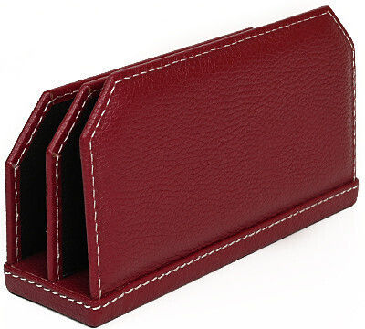 Bagcity Card Holder Bordeaux Leather 10lrnz24 1024-09
