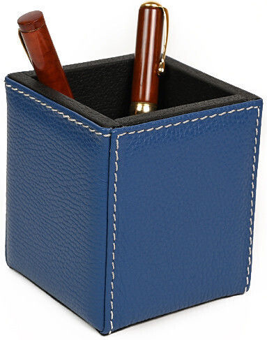 Bagcity Pen Holder Blue Royal Leather 10cdek07 1007-23