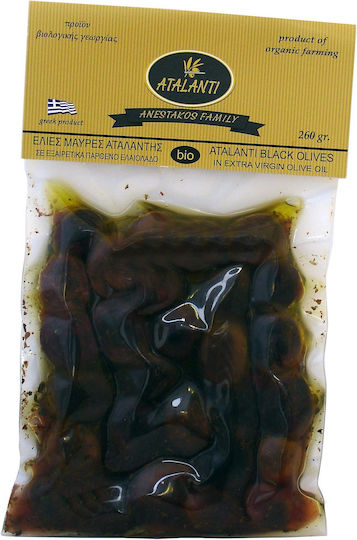 Ανεστάκος Βιολογικές Ελιές Μαύρες 260gr