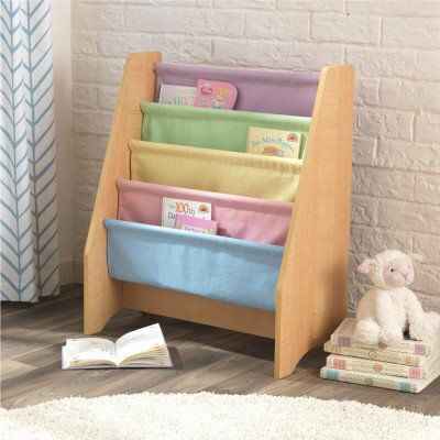 Wood Floor Bookcase