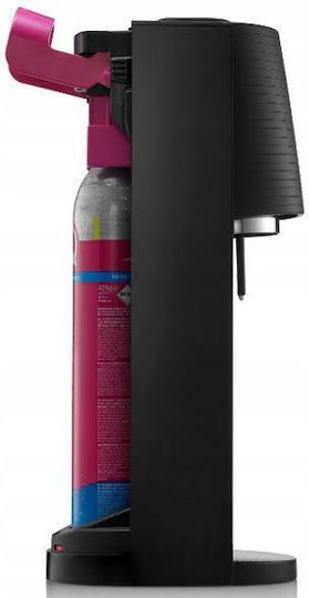 Sodastream Terra Black Carbonator Set + Pink Co2 Cartridge 2 Fuse 1l Bottles Mirinda Syrup