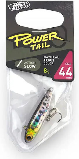 Fiiish Power Tail Τεχνητό Δόλωμα 8gr Natural Trout