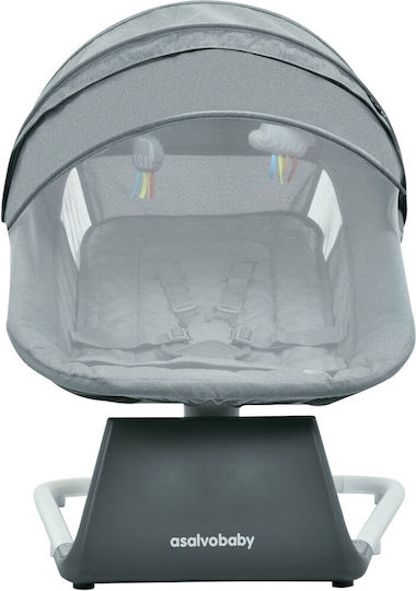 Asalvo Electric Baby Relax Bali With Music Gray For Child Up To 9kg