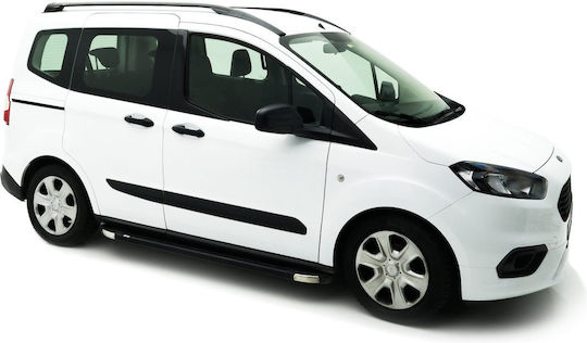 Покривни Релси Ford Transit Courier От 2014 До 2023 Алуминиеви Черни