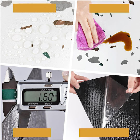 Автоключета Панел Винил Бял Pvc Yullpaper 30x30 См 24 Броя Баня