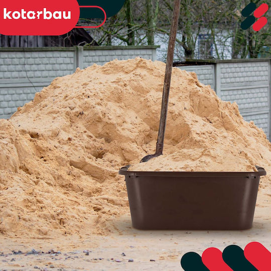 Kotarbau Пластмасова Кофа Капацитет 45л Кафява