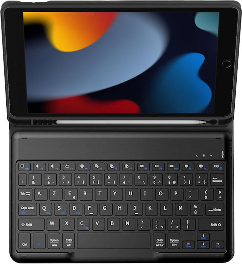 Flip Cover with Keyboard (iPad 10.2 7th–9th Generation)