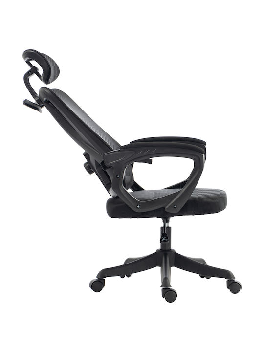 HomeMarkt Frantic Office Chair with Adjustable Black Arms