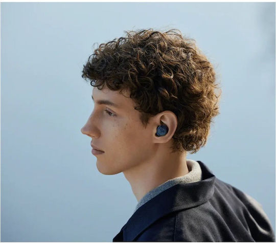 Sony WF-C710N In-ear Bluetooth Handsfree Ακουστικά με Αντοχή στον Ιδρώτα και Θήκη Φόρτισης Μπλε