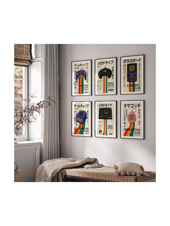 Gaming Poster Tamagotchi Japanese Edition Gm2404 30cm X 40cm