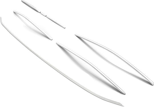 Front Bumper Trim Strips Volkswagen Tiguan From 2024 Chrome