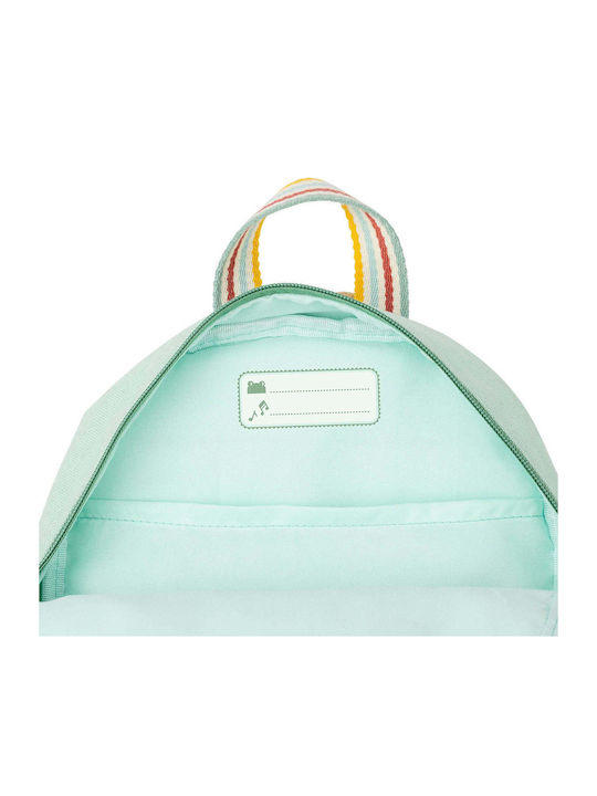 Lilliputiens School Backpack for Elementary Green 29 x 11 x 30 cm