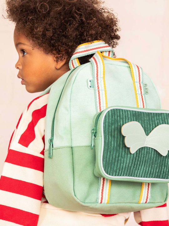 Lilliputiens School Backpack for Elementary Green 29 x 11 x 30 cm