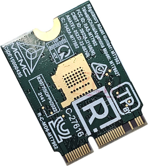 M.2 Ασύρματη Κάρτα Δικτύου (2400Mbps) Μini PCI-e