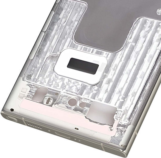 Clappio Replacement Central Chassis Samsung Galaxy S23 Ultra Beige