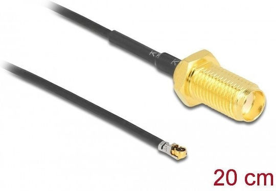 DeLock Кабел SMA женски - MHF / SMA женски 0.2m 12662 1бр