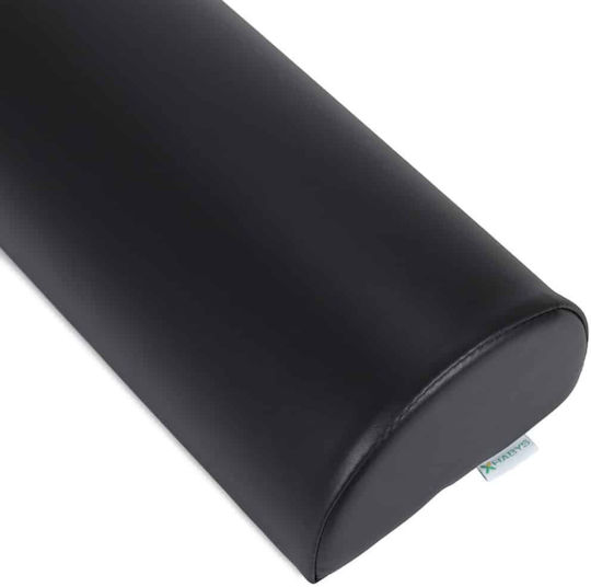 Habys Semi-cylindrical Back Pillow 60x18x12cm Black