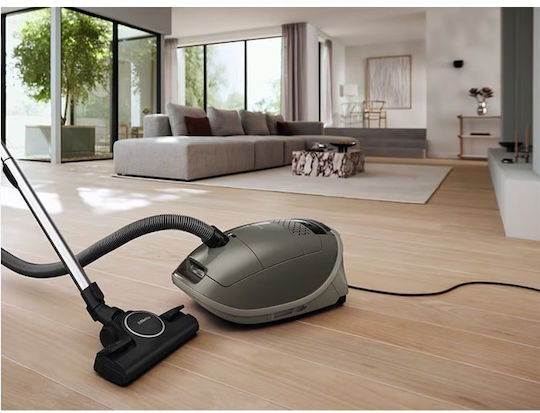 Miele Guard M1 Silence Ηλεκτρική Σκούπα 890W με Σακούλα 4.5lt Γκρι