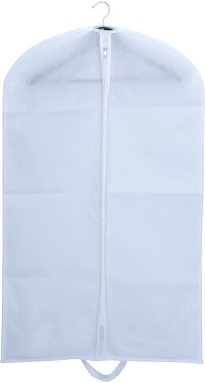 UnicUtil Husă De Depozitare Din Plastic Pentru Costum Rochii Haine Culoare Albă 60x130cm