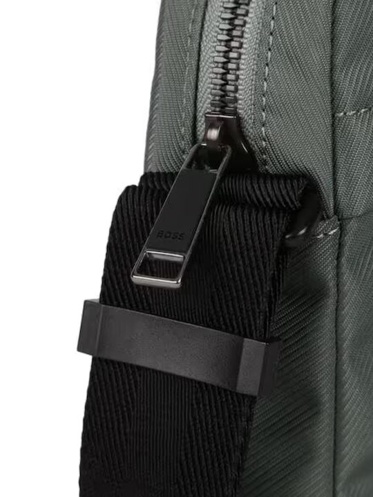 Geantă Pentru Bărbați De Umăr / Tip Crossbody Gri Verde