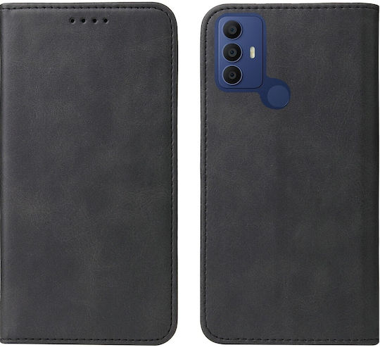 Tel1 Tcl 306 305 30 Se 30 E Husa Tip Book Cu Închidere Magnetică Neagră