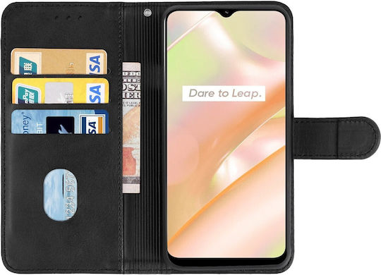 Tel1 Realme C33 Θήκη Βιβλίο Black