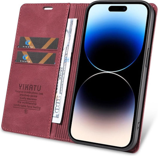 Yikatu Book Burgundy (Nothing Phone (4a))