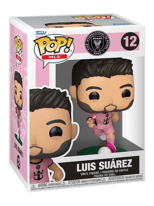 Funko Pop! Fußball: MLS: Inter Miami - Luis Suarez (Rosa) 12