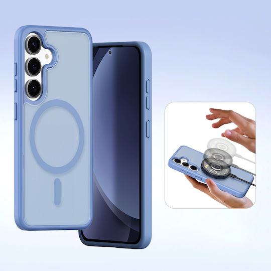 Dux Ducis Lawa Brieftasche Leder Blau Galaxy S25+Nokia 5.3