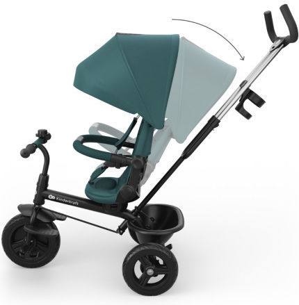 Kinderkraft Aston 2 Plus Μετατρεπόμενο με Χειρολαβή Γονέα για 5+ Ετών Πράσινο