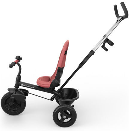Kinderkraft Aston 2 Plus Μετατρεπόμενο με Χειρολαβή Γονέα για 5+ Ετών Ροζ