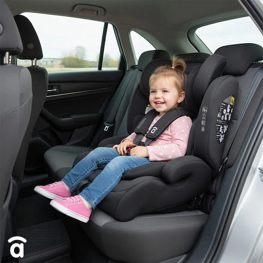 Asalvo Route Fix Car Seat i-Size with Isofix Gray 9-36 kg